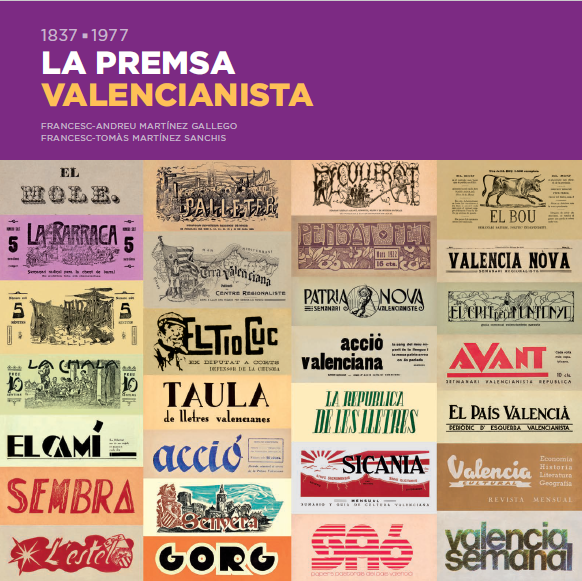 Portada de "La prensa valencianista..."