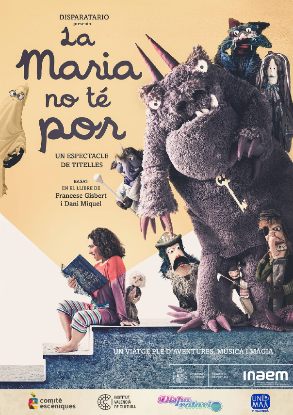 Cartell de l'obra "La Maria no té por"